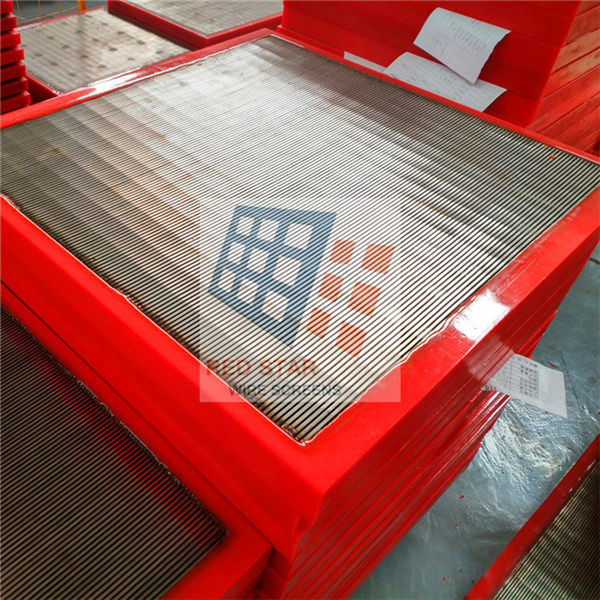 Red Star  Longer Wear Life Modular Wedge Wire Screen used in Dewatering and Filtration