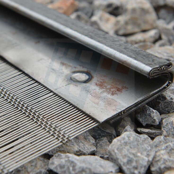 500mm Width Aggregate And Quarry Woven Wire Mesh Screens