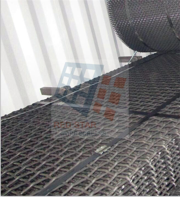 Wear Resistance Steel Quarry Screen Mesh 65mn For Aggregate And Quarry