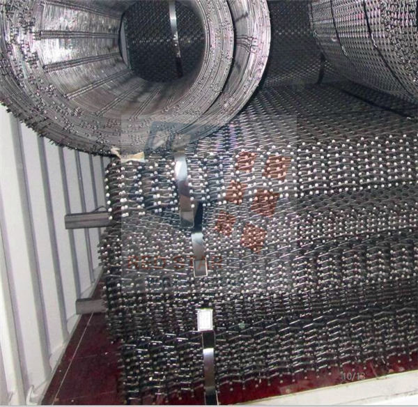 Wear Resistance Heavy Duty Metal Screen Mesh Plain Weave Rust Protection