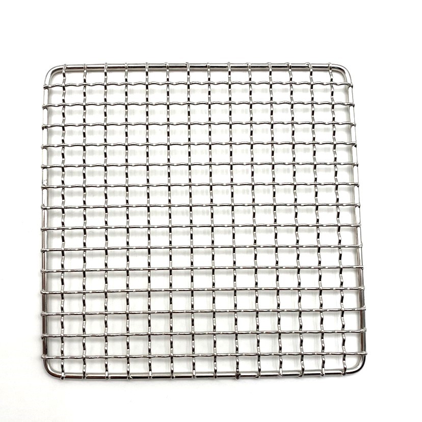 L350mm Square 316 Stainless Steel Bbq Grill Mesh