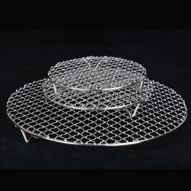 Woven 304 L150mm Stainless Steel BBQ Grill Mesh