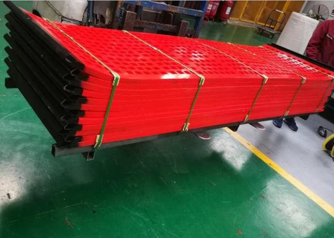 MDI High Wear Resistance to thermonatrite Polyurethane Screen Panel for dewatering and quarry 0
