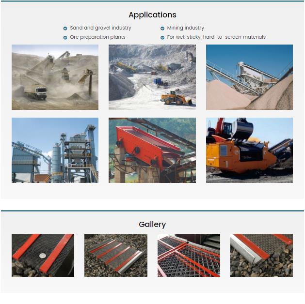 Sae 1065 1070 Zig Zag Self Cleaning Screens For Aggregate Processing 1
