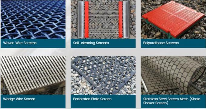 Rubber Polyurethane Flop And Flip Flow Mats For Mining Recycling Metal Processing 3