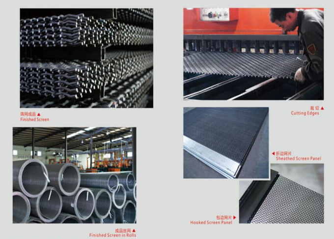 High Wear Resistance Self Cleaning Mesh Anti - Clogging For Mining Industry 3