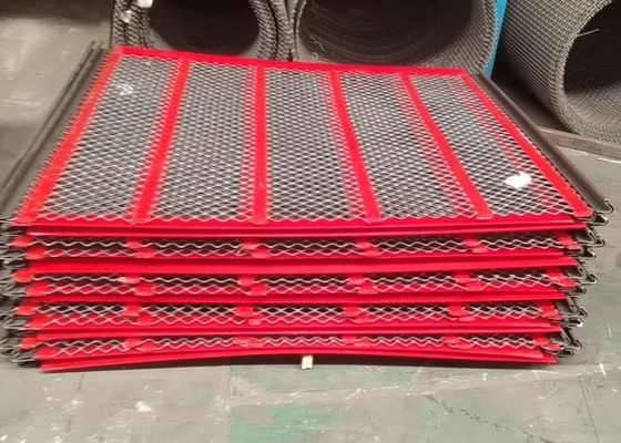 Flex Anti Clogging Self Cleaning Screen Mesh Panels Resistant Abrasion Wear And Tear