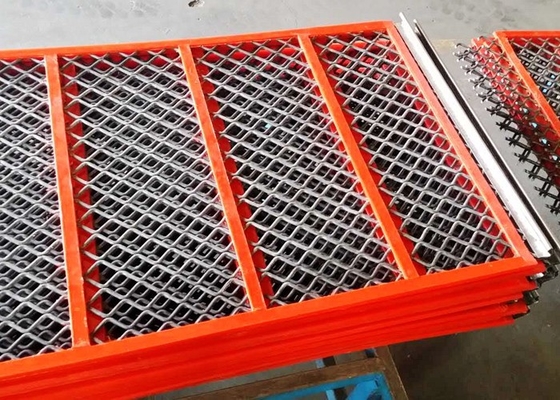 Mining Industrial Steel Screen Mesh Poly Strip Self Cleaning Ss Wire Mesh Screen