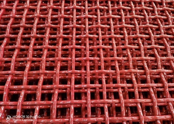 Spring Steel Wire Double Crimp Screen For Screening Equipment In Mineral Quarry