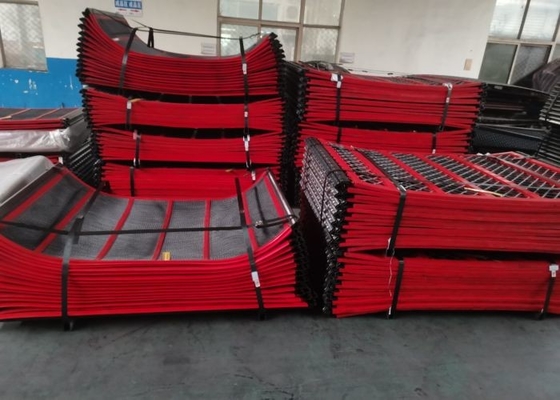 Stainless Steel Wire Mining Screen Mesh Self - Cleaning 30% More Capacity Than Woven Wire