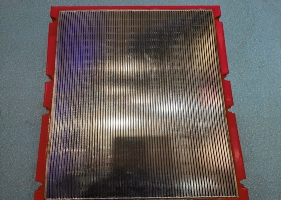Self - Cleaning Effect Wedge Wire Screen Smooth And Flat Surface SGS Test