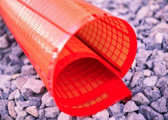 Polyurethane Mining Sieving Fine Mesh Screens For Mine Dewatering