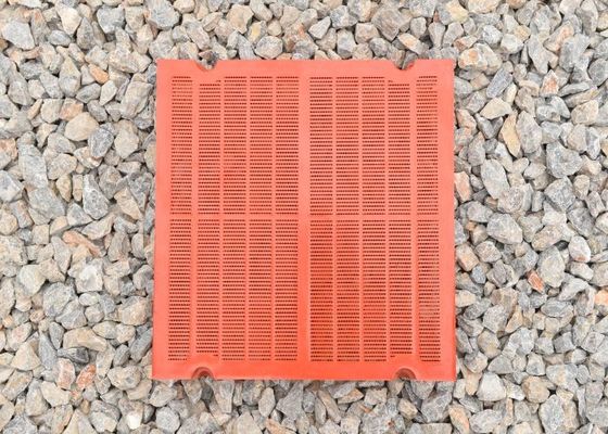 Mining Quarrying Industry Polyurethane Mesh / Urethane Screens ISO ...