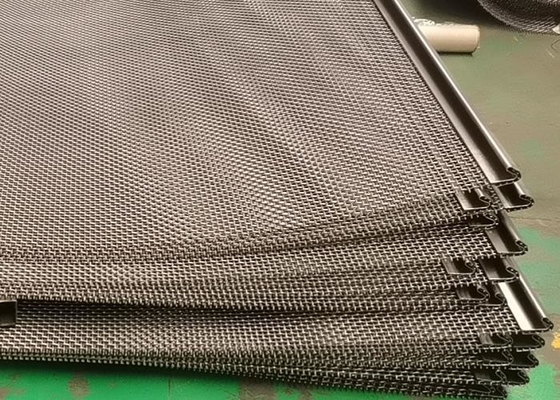 65mn Metal Wire Mesh Screen For Sand And Gravel Industry