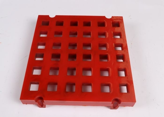 Non Blinding Pu Screen Panel Flip Flow Screens Screen Customized  Hole Type