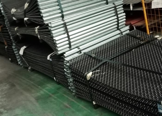 High Carbon Steel Woven Wire Screen Cloth Lock Type For Sizing