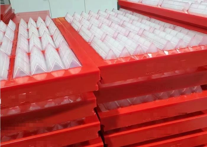 Casting Or Injection Moulded Polyurethane Screen Slotted Modular For ...