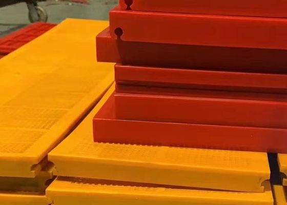 MDI And TDI Polyurethane Screen Deck For Mining Process And Dewatering