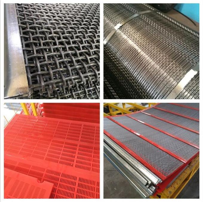 OEM Quarry Screen Mesh #45 And 65mn High Carbon Steel Flexmat Self Cleaning 2