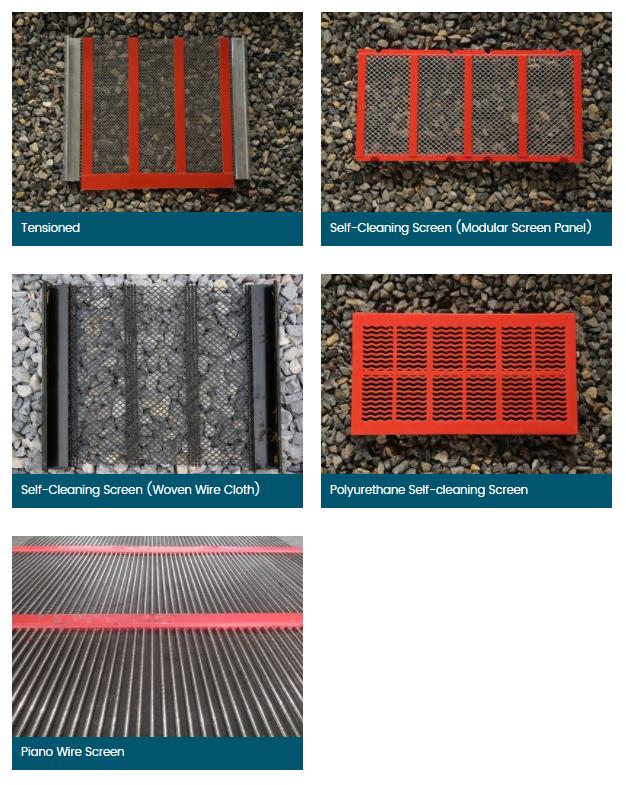 Polyurethane Strips Self Cleaning Screen Mesh For Sand And Gravel Quarries And Mines 2